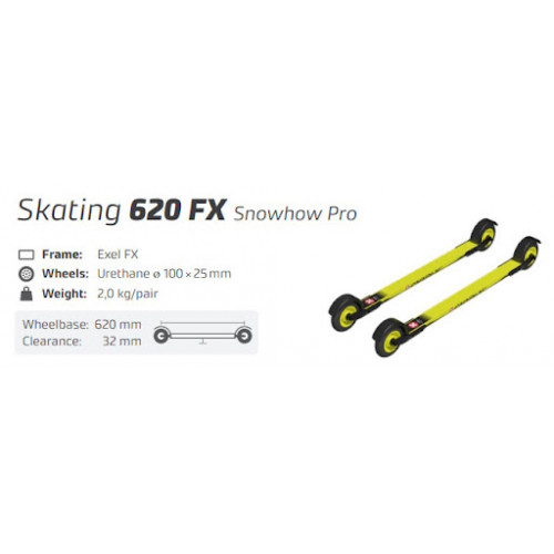 MARWE Skating 620 FX Snowhow Stiff US6 + Fixations