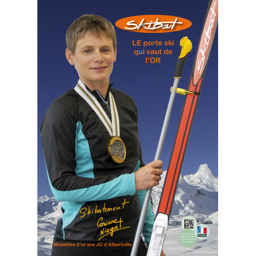 SKIBAT Attaches Skis