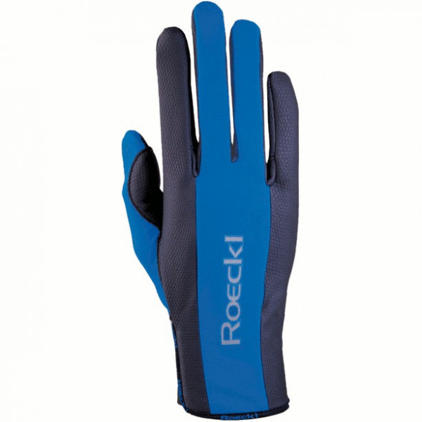 ROECKL Gants Lika noir bleu