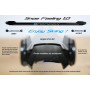 NORDEEX Snow Feeling 530 Gris + Fixations Pro Skate